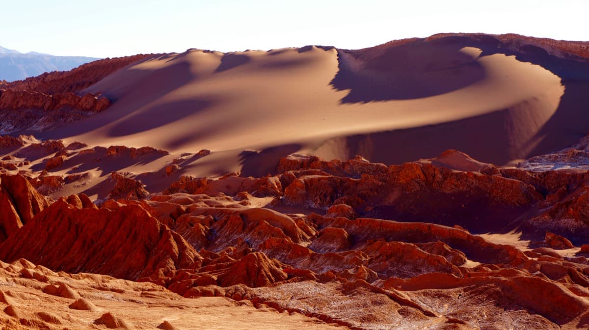 Valle de la Luna in the Atacama Desert