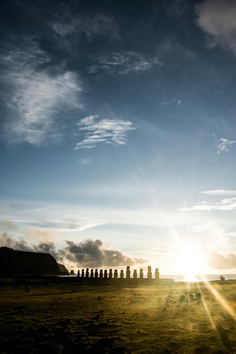 Ahu Tongariki on Easter Island