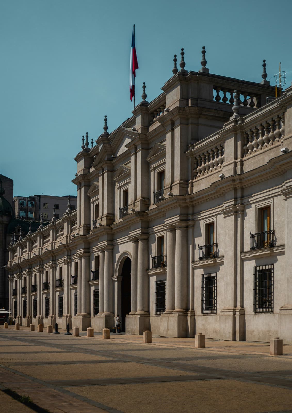 La Moneda presidential palace in Santiago