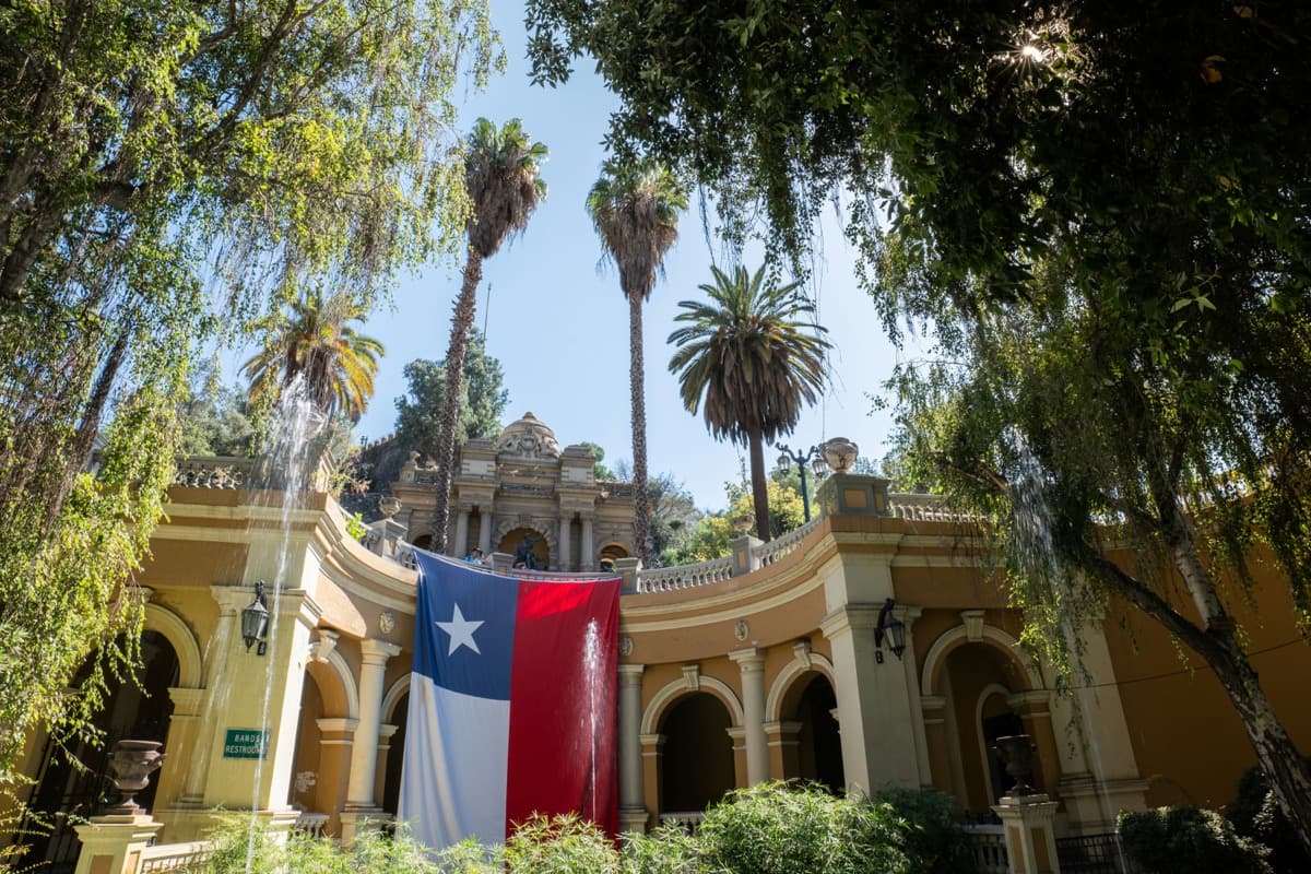Cerro Santa Lucía in Santiago