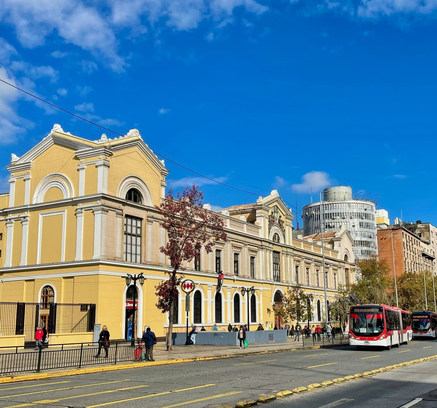 Universidad de Chile area in Santiago