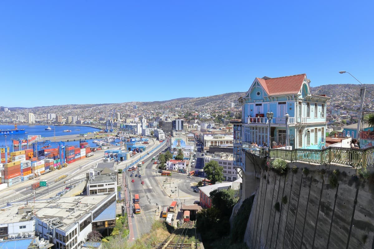 Cerro Alegre and Cerro Concepción in Valparaíso